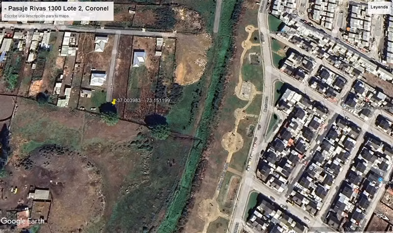 Terreno Construccion en Venta en Coronel