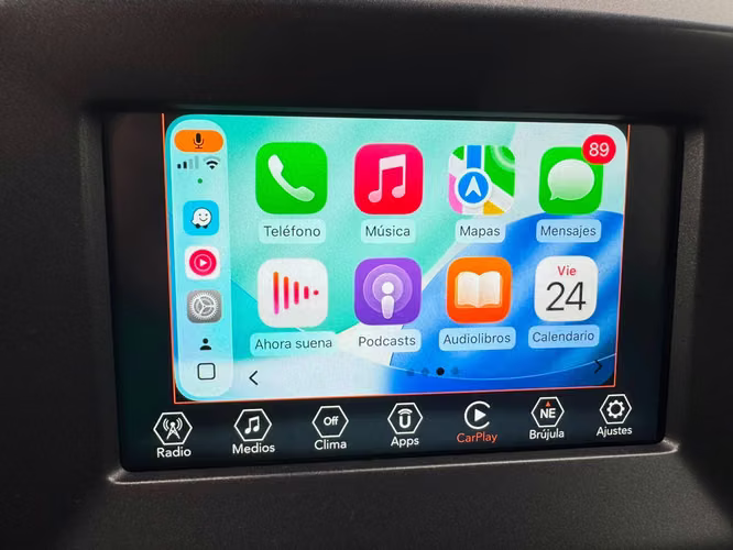JEEP COMPASS SPORT 2.4 MEC 6 VEL FULL CARPLAY CAMARA SOLO 89.000 KM VER EN LAS CONDES 2019