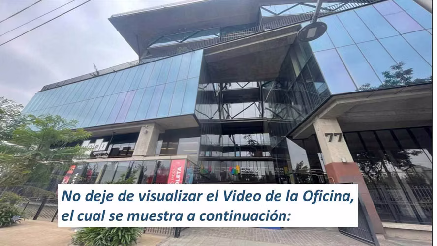 Oficina en edificio PITS Núcleo Bellavista. (176859)