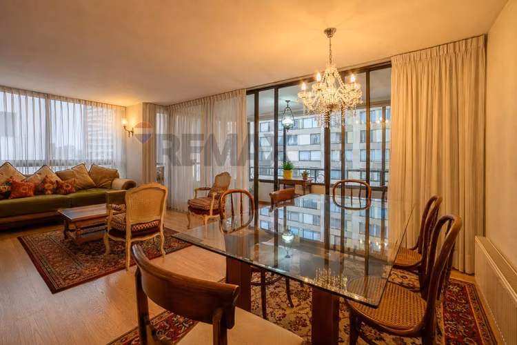 Amplio 4d/3b con terraza | las condes