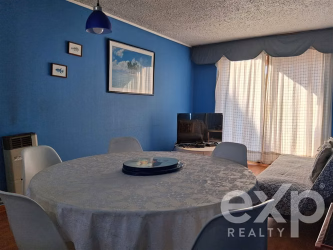Departamento en venta de 2 dorm. en El Tabo