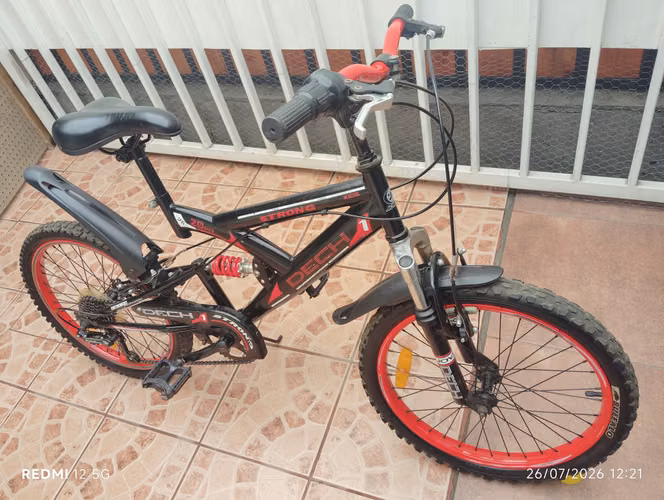 Bicicleta aro 20 doble suspensión