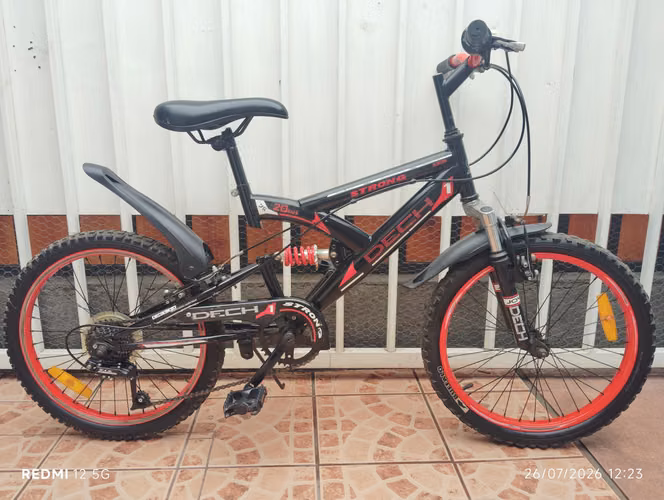 Bicicleta aro 20 doble suspensión