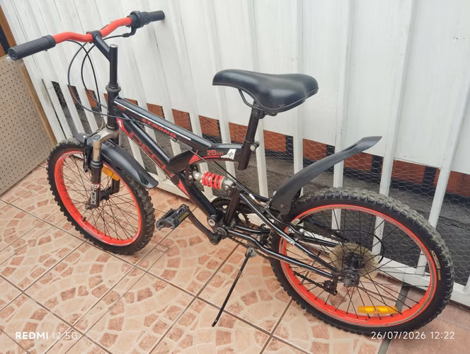 Bicicleta aro 20 doble suspensión