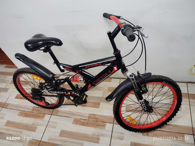 Bicicleta aro 20 doble suspensión