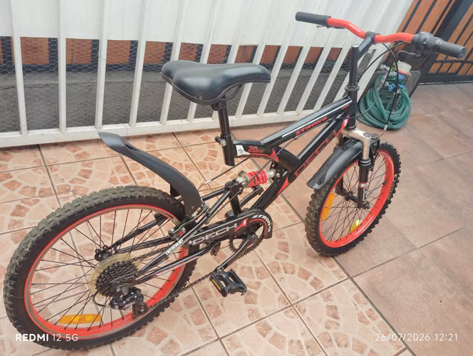 Bicicleta aro 20 doble suspensión