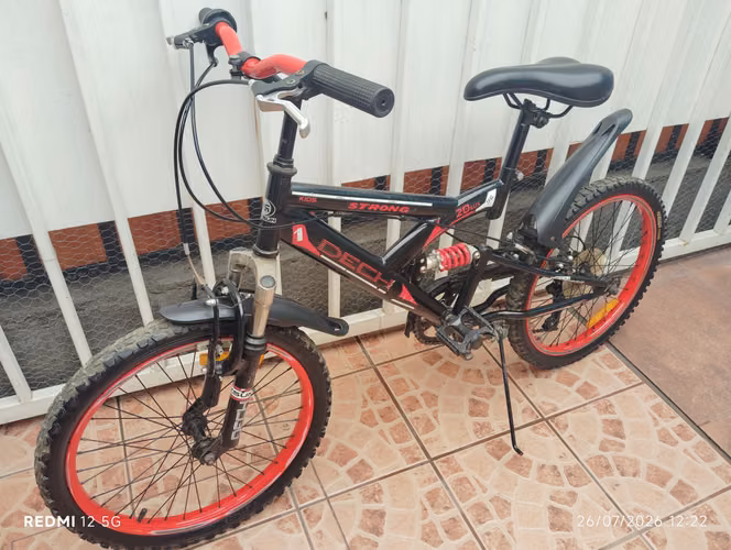 Bicicleta aro 20 doble suspensión