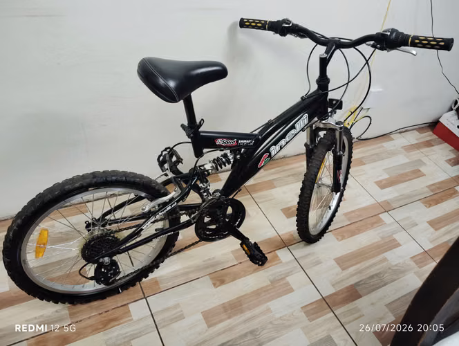 Bicicleta aro 20 doble suspensión