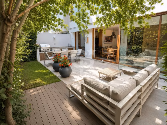 Townhouse con jardín privado - Portal La Dehesa - Novación