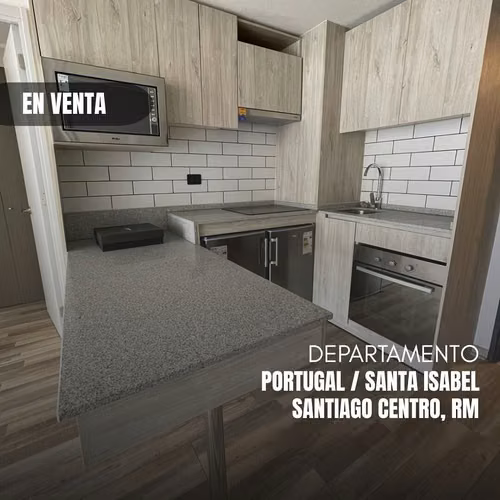 VENTA DEPARTAMENTO 2 DORMITORIO ESTILO MARIPOSA BODEGA SANTIAGO