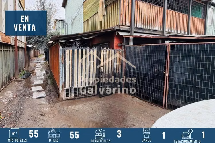 Departamento en venta de 3D 1B . en Quilicura