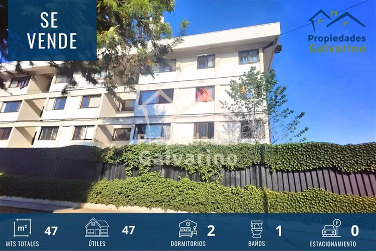 Depto en venta de 2 dorm. en Macul - Metro Los Presidentes