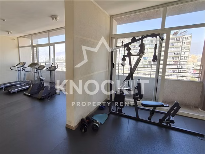 Arriendo Depto con Balcón 1D1B Conde del Maule Estac Central
