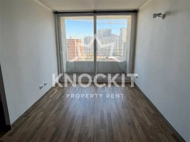 Arriendo Depto con Balcón 1D1B Conde del Maule Estac Central