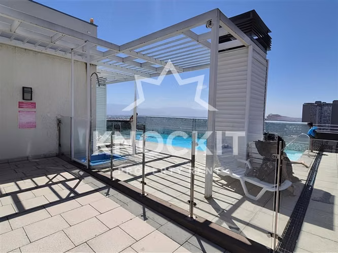 Arriendo Depto con Balcón 1D1B Conde del Maule Estac Central