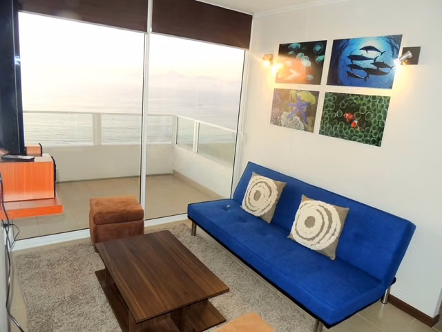 Departamento frente al Mar, Costanera Coquimbo.