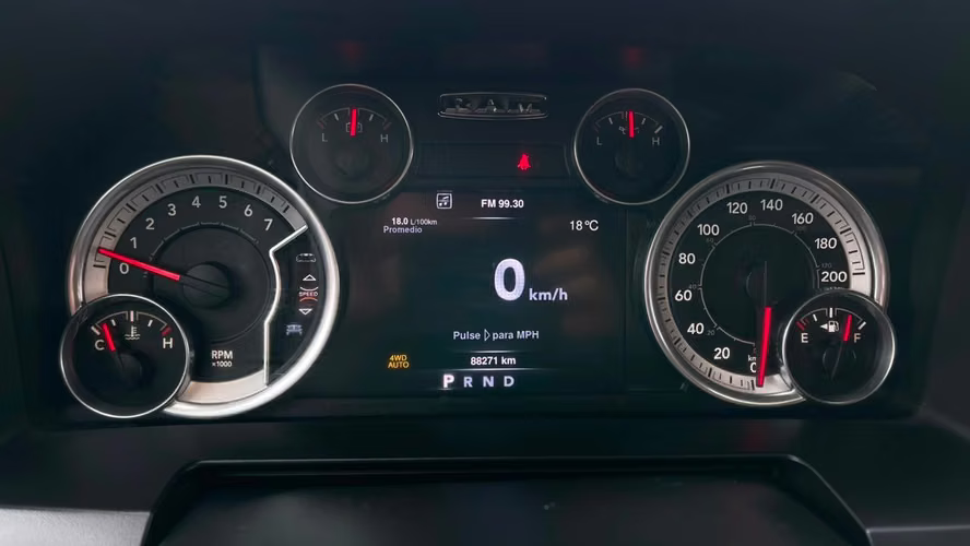 DODGE RAM 1500 LARAMIE 5.7 LARAMIE 4X4 HEMI CREW CAB DOB. CAB. AT 4P (2017)