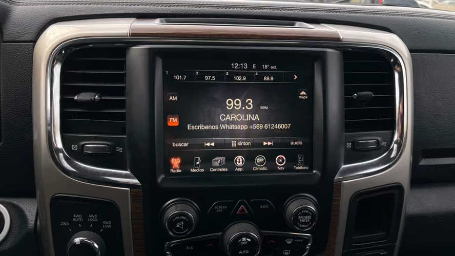 DODGE RAM 1500 LARAMIE 5.7 LARAMIE 4X4 HEMI CREW CAB DOB. CAB. AT 4P (2017)