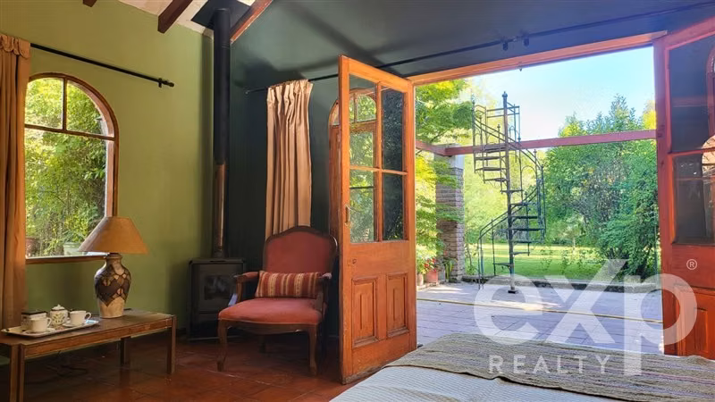 PARCELA EN PIRQUE CON ESPECTACULAR CASA COLONIAL EL BOSQUE - Imagen 22