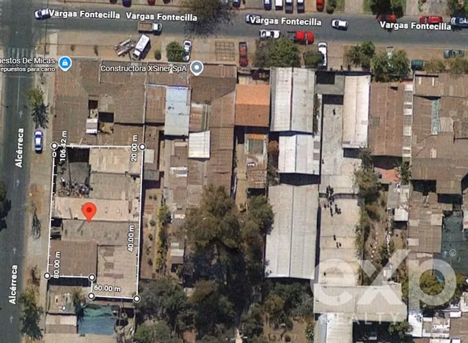 Terreno para Desarrollo Inmobiliario 601 mt en Quinta Norma