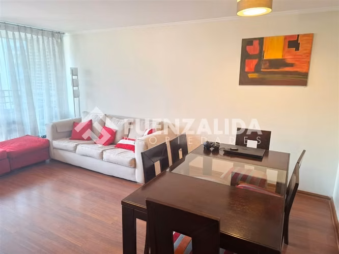 Departamento Amoblado en arriendo Metro Manquehue