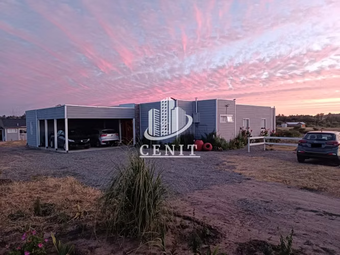 PARCELA CON DOS CASAS EN VENTA MAULE, 12 MIN DE TALCA