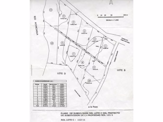 Venta de terreno en La Cruz – 35.000 m2., plantado con paltos Hass.  24.500 UF