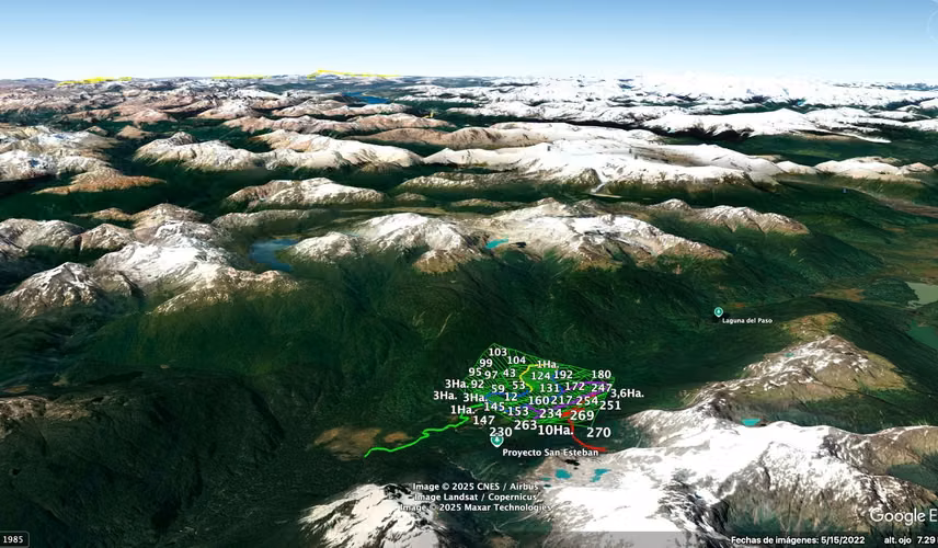 OPORTUNIDAD!! Se Vende Terreno de 2 Hectáreas con Orilla de Río Cóndor, Aguas de la Patagonia, Aysén