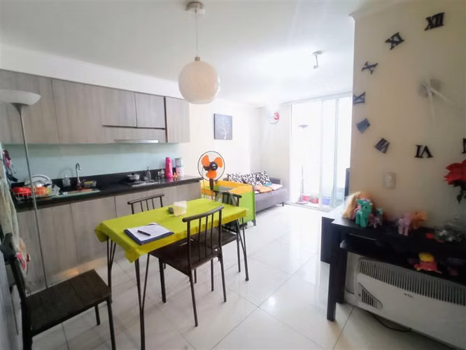 GRAN PRECIO Y SIN PIE Depto de 1D1B en Vicuña Mackenna, Piso 2, Santiago Centro