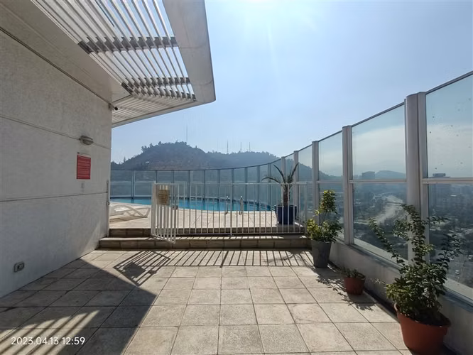 Departamento en arriendo de 1 dorm. en Providencia