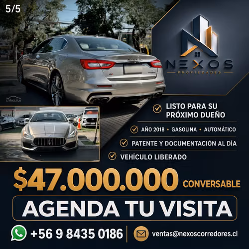  Maserati Quattroporte Q4 2018 en venta