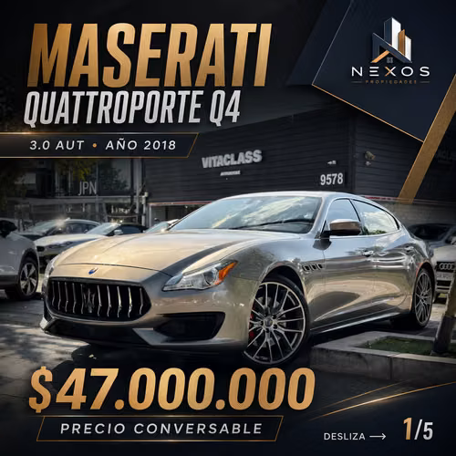  Maserati Quattroporte Q4 2018 en venta