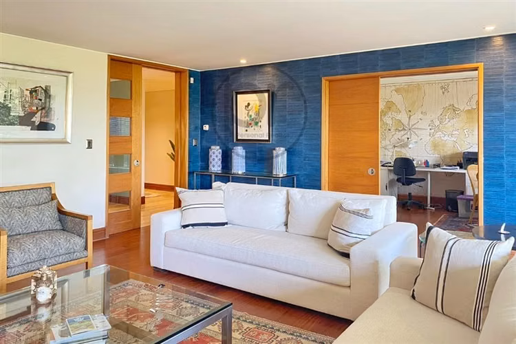 Las Condes, Venta depto 4 dorm, + serv., 2 estar, parque - Imagen 9