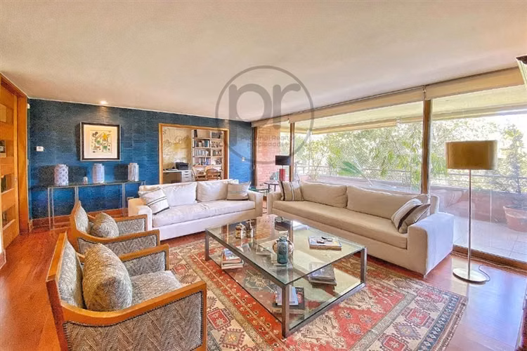 Las Condes, Venta depto 4 dorm, + serv., 2 estar, parque - Imagen 8