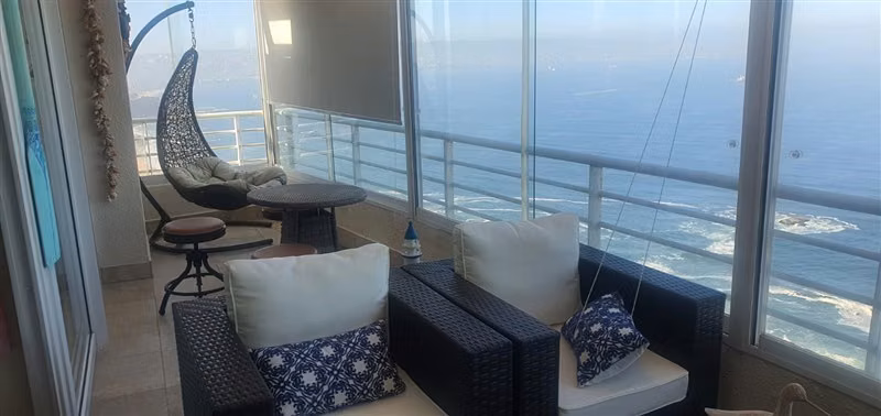 SE VENDE DEPARTAMENTO REÑACA CON VISTA VIÑA DEL MAR