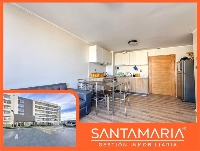 Departamento en venta de 1 dorm. en Talcahuano