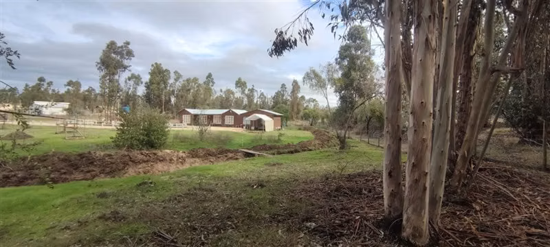 VENTA PARCELA 5.000 M2 CON CASA 5D/1B EN LITUECHE