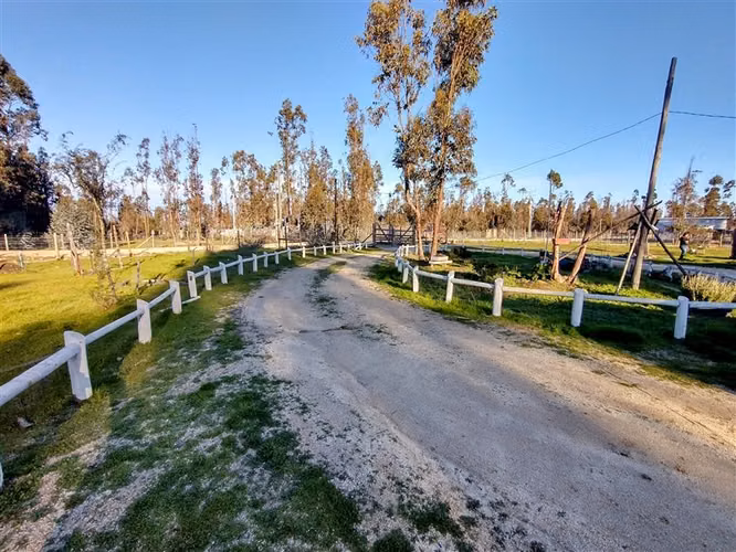 VENTA PARCELA 5.000 M2 CON CASA 5D/1B EN LITUECHE