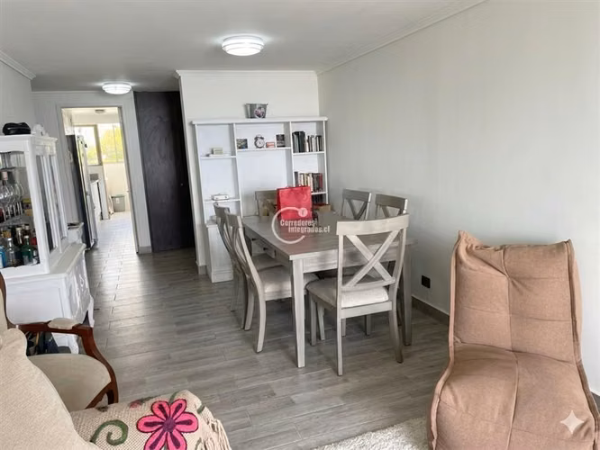 Venta departamento en Concón de 3 dorm.gran terraza y vista