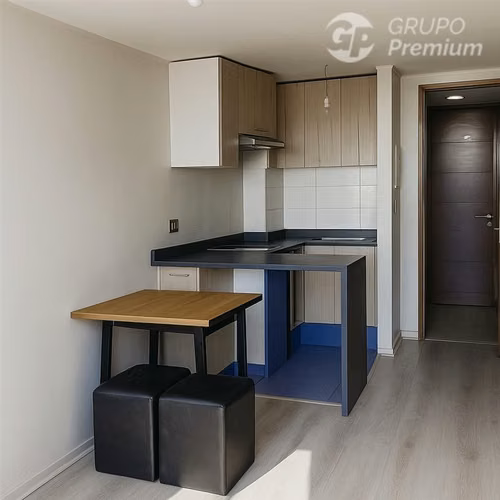 Vive cerca del Metro en cómodo depto 1 dormitorio