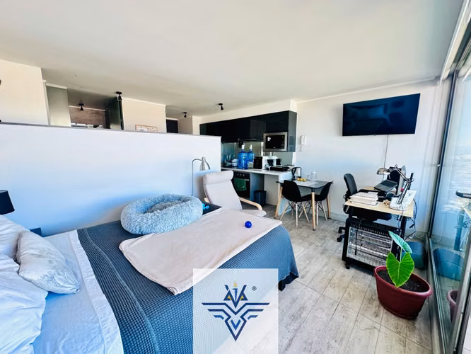 Departamento en arriendo y estacionamiento en Costa de Montemar