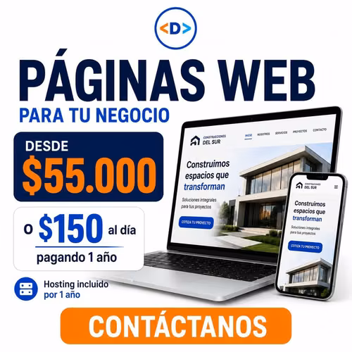Página web profesional para tu negocio