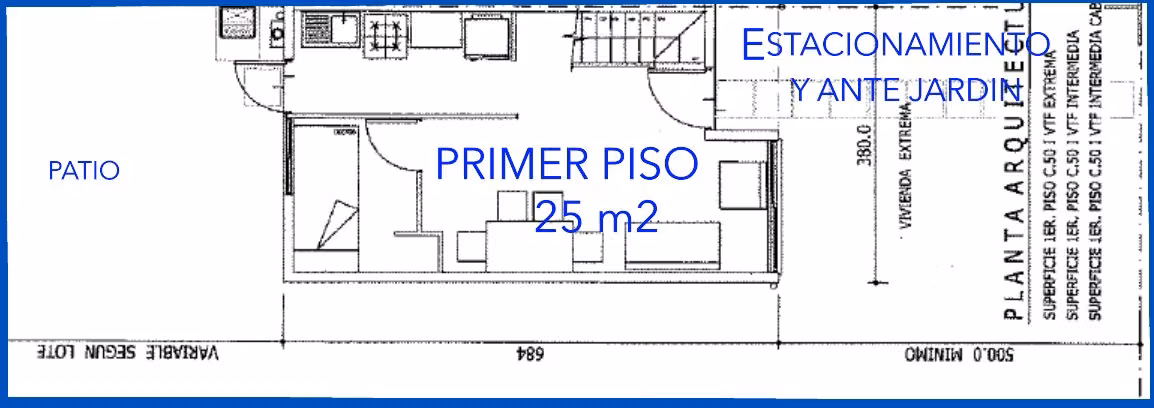 Casa 3D/1B Renca | Futura Línea 7 | Acepta DS01 T3
