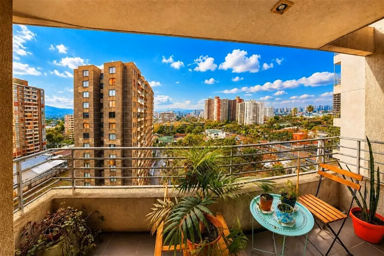 Departamento en arriendo de 2D 2b Est. Macul