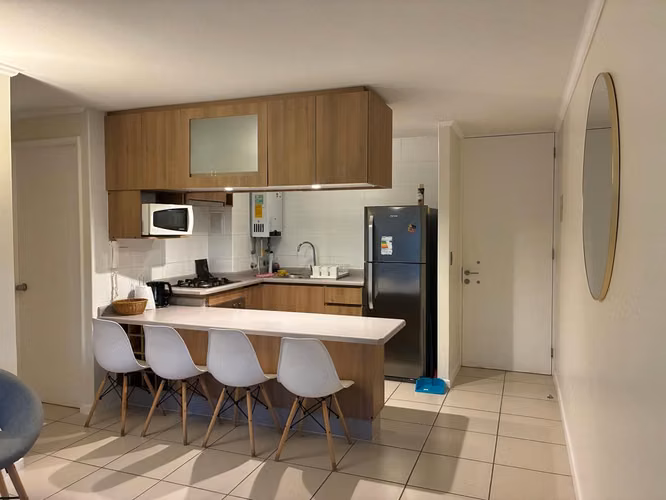 Departamento con Piscina – Parquemar, El Tabo | $