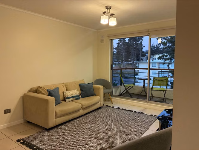Departamento con Piscina – Parquemar, El Tabo | $