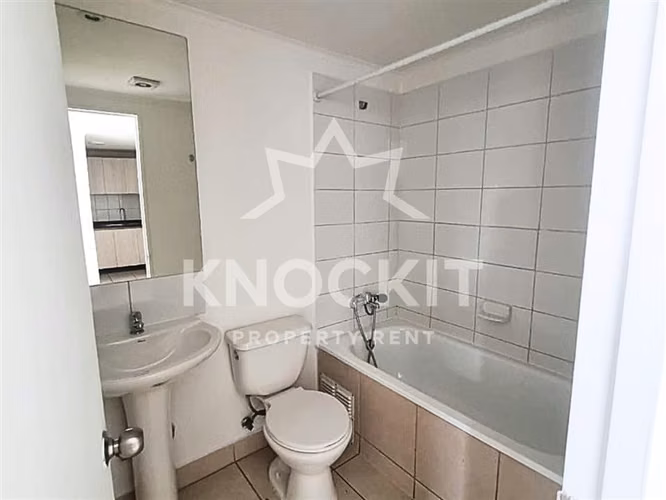 Arriendo Depto en Estación Central - 2D1B metro Ecuador