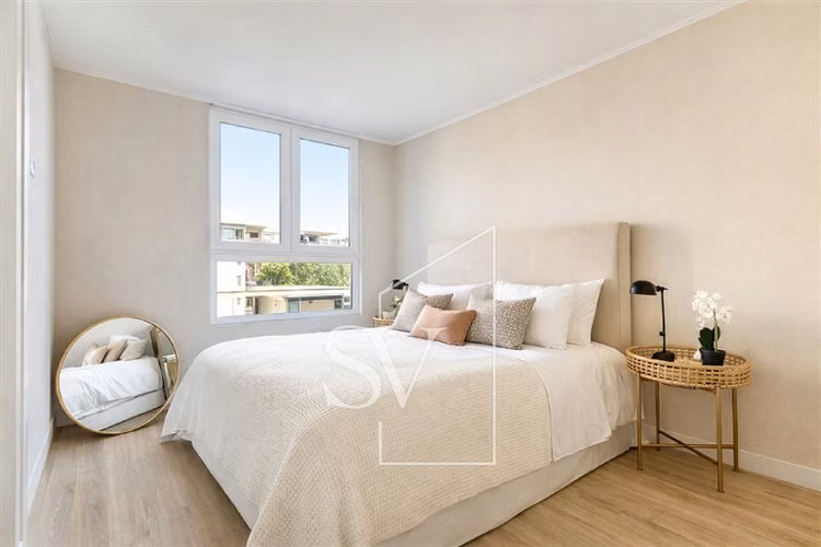 Departamento nuevo, arriendo de 1 dormitorio, Ñuñoa, Metro