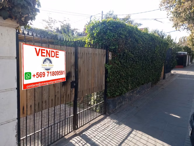Vendo Casa Excelente Ubicación, Sector “Lynch Norte”, La Reina.