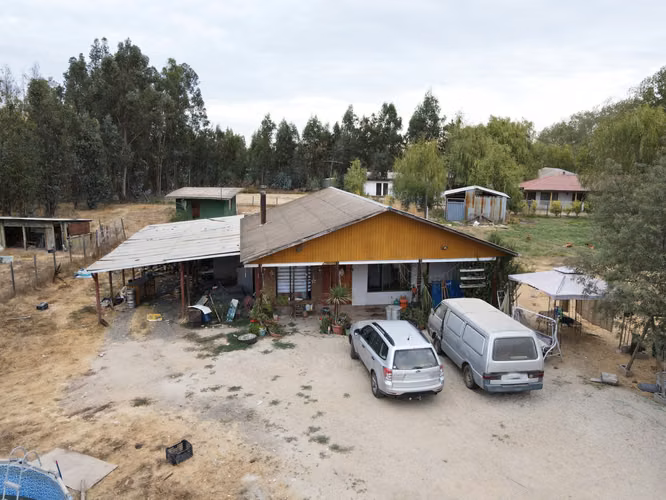 Vendo  Hermosa Parcela Con Casa A Orilla De Camino